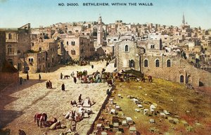 Betlemme, primi anni del 1900 da Unbekannter Künstler