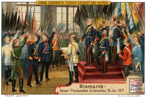 Bismarck a Versailles da Unbekannt