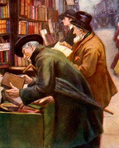 Bancarella di libri, Londra