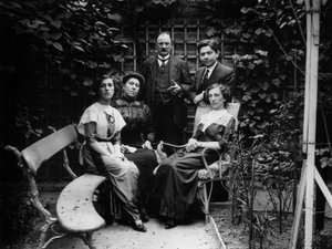 Famiglia borghese prima del 1914