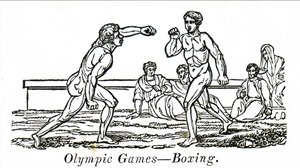 Pugili nei giochi olimpici antichi da Unbekannt