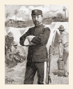 Generale di brigata Frederick Funston del 20° Volontari del Kansas subito dopo la sua promozione per il coraggio Frederick N. Funston da Unbekannt