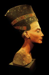 Busto della regina egiziana Nefertiti da Unbekannt