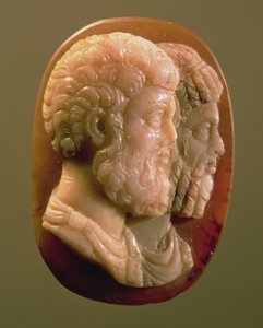 Cammeo raffigurante Marco Aurelio e Lucio Vero