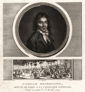 Camille Desmoulins, Deputato di Parigi alla Convenzione Nazionale da Unbekannt