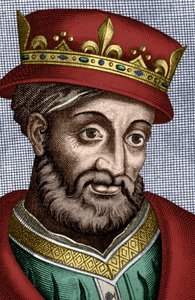 Cariberto I (521-567) Re di Parigi dal 561 al 567 (merovingio), figlio di Clotario I da Unbekannter Künstler