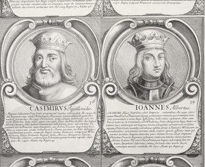 Casimiro IV Jagiellone e Jan I Olbracht, n. 38 e 39 da 