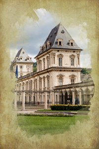 Castello del Valentino, Torino, Piemonte, Italia (foto manipolata) da Unbekannt