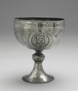 Calice dal Tesoro di Beth Misona, c.500-700 da Unbekannt