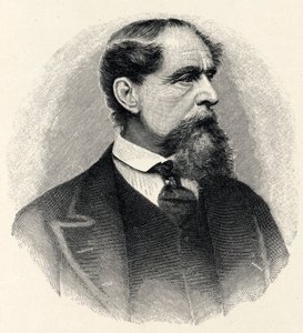Charles Dickens - ritratto da Unbekannter Künstler