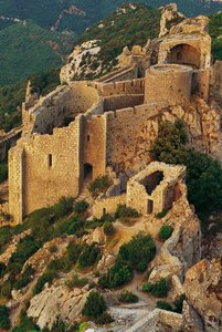 Château de Peyrepertuse da Unbekannter Künstler