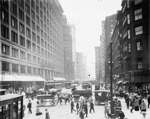 Chicago, Ill., State St. & Marshall Fields da Unbekannter Künstler
