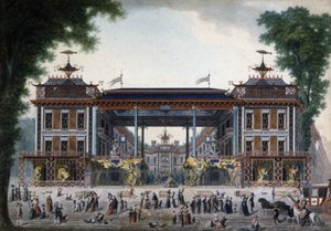 Bagno cinese a Parigi, fine XVIII secolo