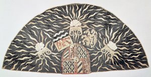 Piviale di velluto nero con ricami applicati recanti le armi del Duca di Borgogna, Paesi Bassi meridionali, c.1476 da Unbekannt