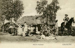 Scene creole in Uruguay da Unbekannter Künstler