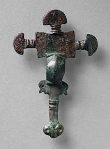Fibula cruciforme, da Haslingfield, Cambridgeshire, anglosassone da Unbekannt