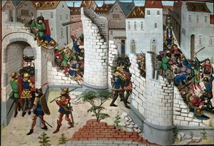 Crociera: la cattura di Gerusalemme (dettaglio)