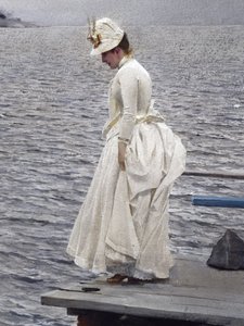 (dettaglio) Vacanze estive (1886, acquerello su carta). Stoccolma, collezione privata. Anders Zorn (1860-1920) da Unbekannter Künstler
