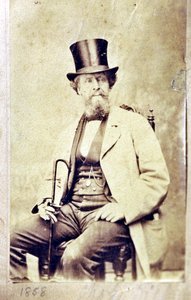 Dickens carte de visite da Unbekannt