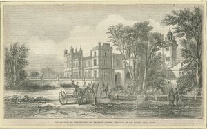 Drayton Bassett - "Drayton Manor": incisione su legno, nd [?19° secolo] da Unbekannt