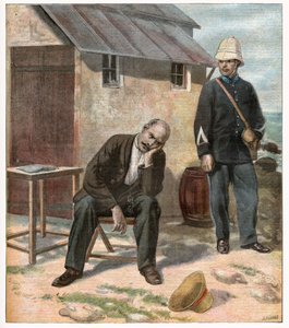 Caso Dreyfus. 1896 da Unbekannter Künstler