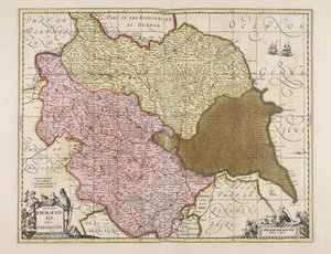 Ducatus Eboracensis anglice Yorkshire da Unbekannter Künstler