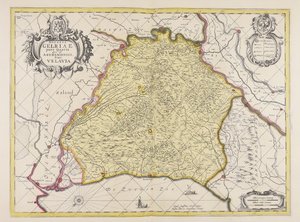 Ducatus Gelriae pars quarta quae est Arnhemiensis siue Velavia da Unbekannter Künstler