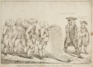 La petizione dei chirurghi o i barbieri trionfanti, 7 agosto 1797 da Unbekannt