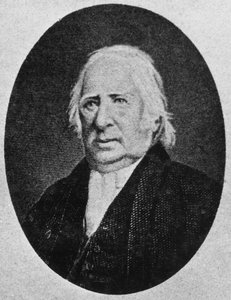 Edward Pease, produttore ferroviario inglese, metà XIX secolo da Unbekannt