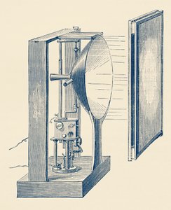 Luce di scena elettrica usata in Il Profeta di Meyerbeer