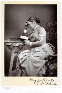Elizabeth Garret Anderson, medico, c 1880s da Unbekannt