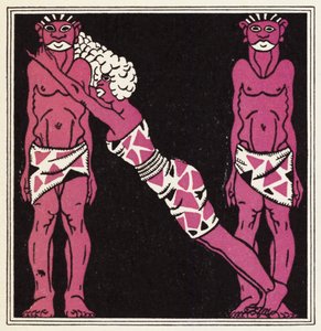Abbellimento per La storia di Aladino e la lampada meravigliosa da Unbekannt