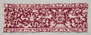 Fascia ricamata, XVI-XVII secolo da Unbekannt