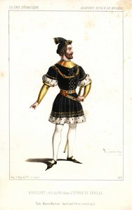 Paul-Bernard Barroilhet come il Re in L