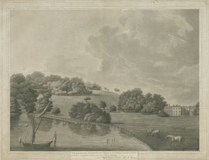 Enville Hall: acquaforte, nd [?19° sec]