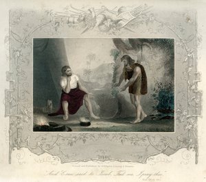 Esaù implora Giacobbe per il cibo - Bibbia