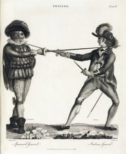 Scherma: la guardia spagnola e la guardia italiana