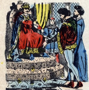 Espulsione degli ebrei e dei banchieri italiani sotto Carlo IV da Unbekannter Künstler