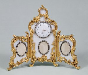 Orologio da scrivania in stile Louis XV di Fabergé da Unbekannt