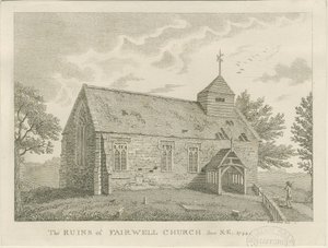 Chiesa di Farewell: incisione, 1744