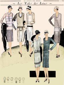 Abiti di moda nella primavera del 1928