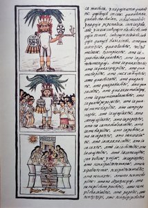 Festa di Toxcatl e la sua vittima, Libro II del Codice Fiorentino, Versione bilingue in spagnolo e nahuatl, Storia generale delle cose della Nuova Spagna (Historia general de las cosas de Nueva Espana), Civiltà azteca