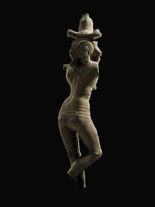 Figura di Venugopala, India del Sud, tardo periodo Chola / inizio periodo Vijayanagar, fine XIII / inizio XIV secolo da Unbekannt