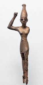 Figurina del dio Baal, Megiddo, 1300-1200 a.C.