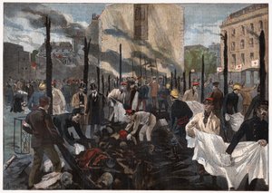 Incendio al Bazar de la Charité da Unbekannter Künstler