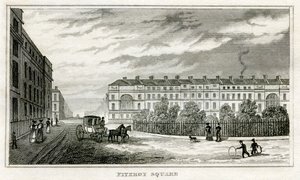 Piazza Fitzroy da Unbekannt
