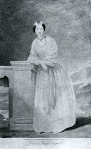 Florence Nightingale, infermiera e riformatrice ospedaliera inglese, c 1860 da Unbekannt