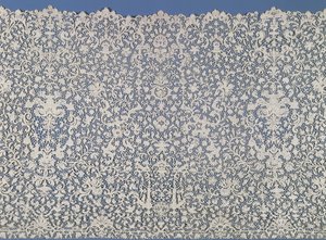 Balza di pizzo guipure, francese, c.1700 da Unbekannt