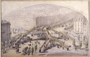 Passerella a Parigi, c.1880