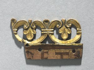 Frammento di una cresta ornamentale da un reliquiario da Unbekannt